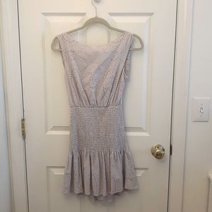NWT Sky to Moon Megan Backless Mini Dress Purple M